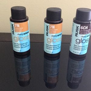 RUSK Demi permanent color. Bundle of 3.